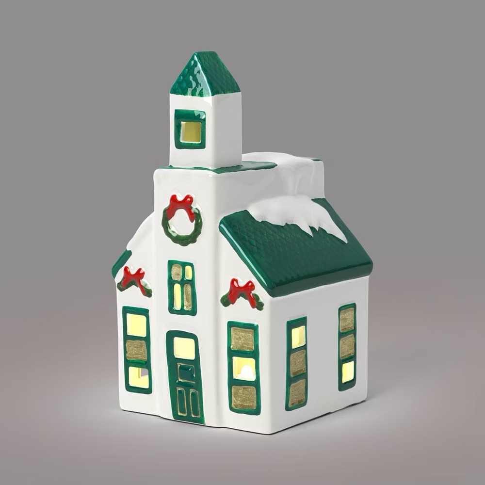 Ceramic LED Church Christmas - Threshold™